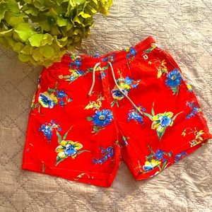 Men’s Polo Ralph Lauren floral swim trunks